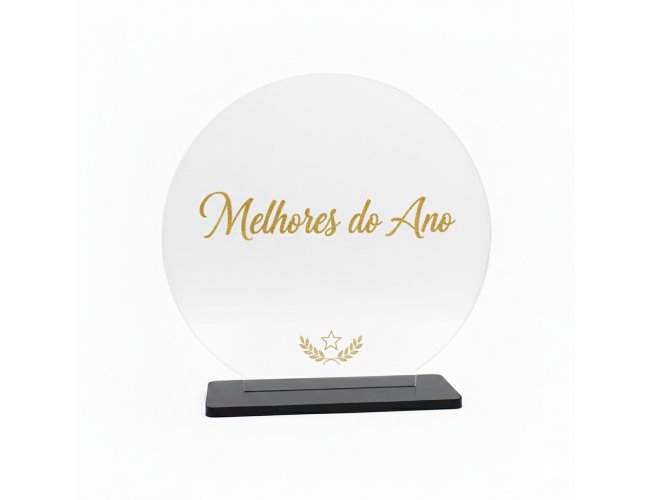 TROFÉU ACRÍLICO PERSONALIZADO